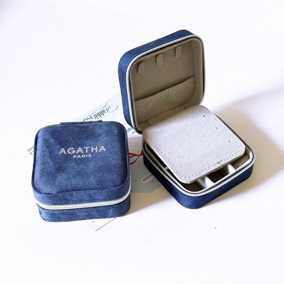 AGATHA PARIS Jewelry Box Jewelry Case Ring Box Trinket Box - Picture 2 of 3